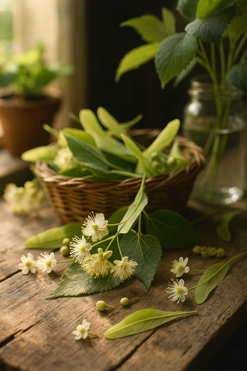 Flores de tilo para calmar el estrés